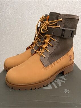 Timberland Jayne Wheat Nubuck Rugged Boots